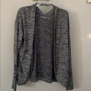 Athleta Open Front Sweater